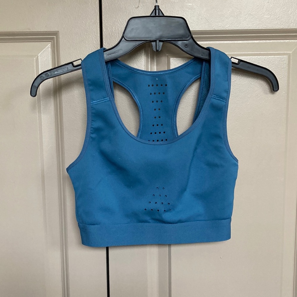 Fabletics Elsie High Impact Sports Bra- Real Teal- Small